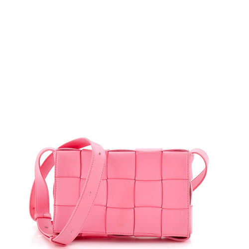 Cassette Crossbody Bag Maxi Intrecciato Leather