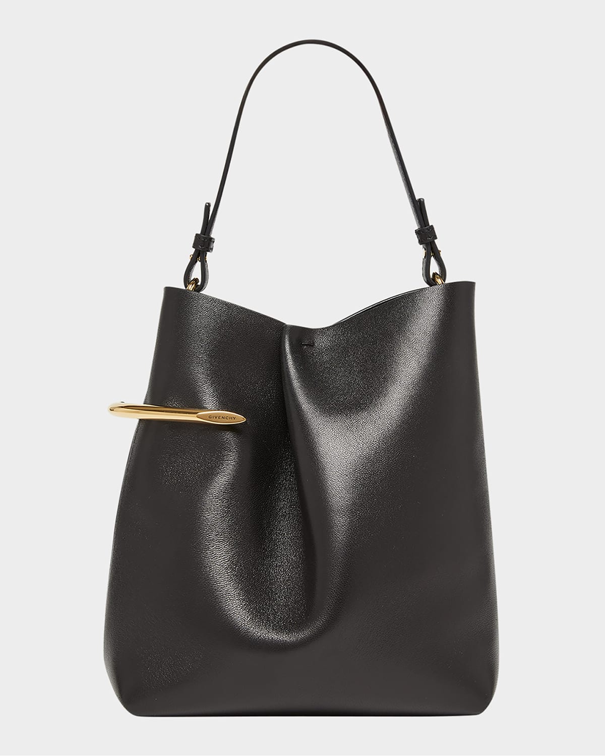Givenchy Pinch Top-Handle Bag in Grain Leather