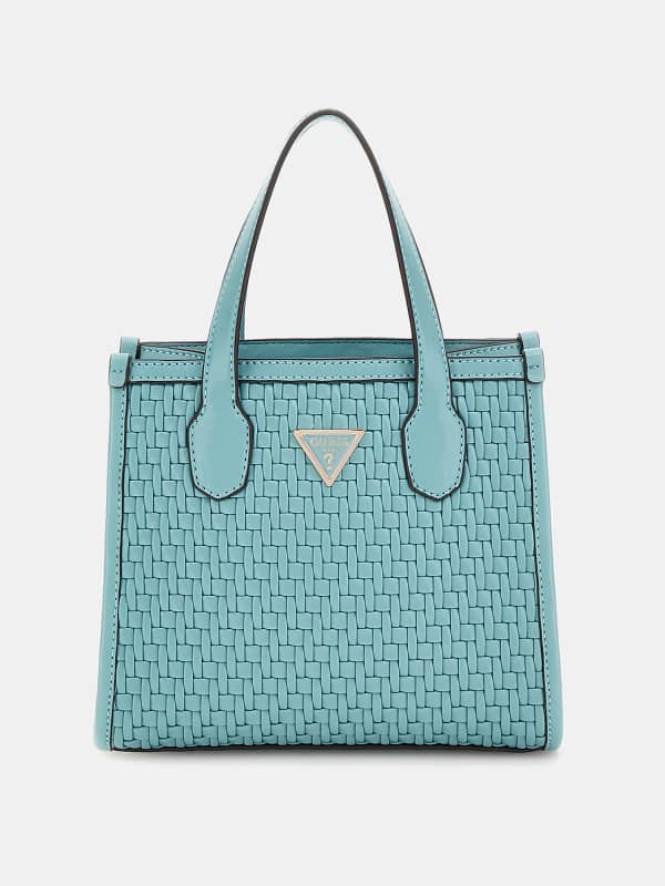 Guess Silvana Woven Mini Handbag