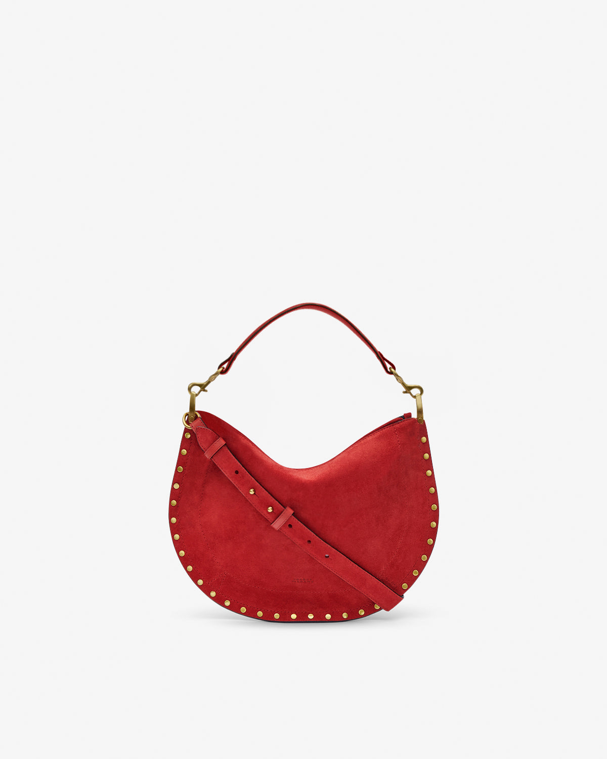 Isabel Marant Oskan Soft Zipped Bag -  - Scarlet Red - Isabel Marant