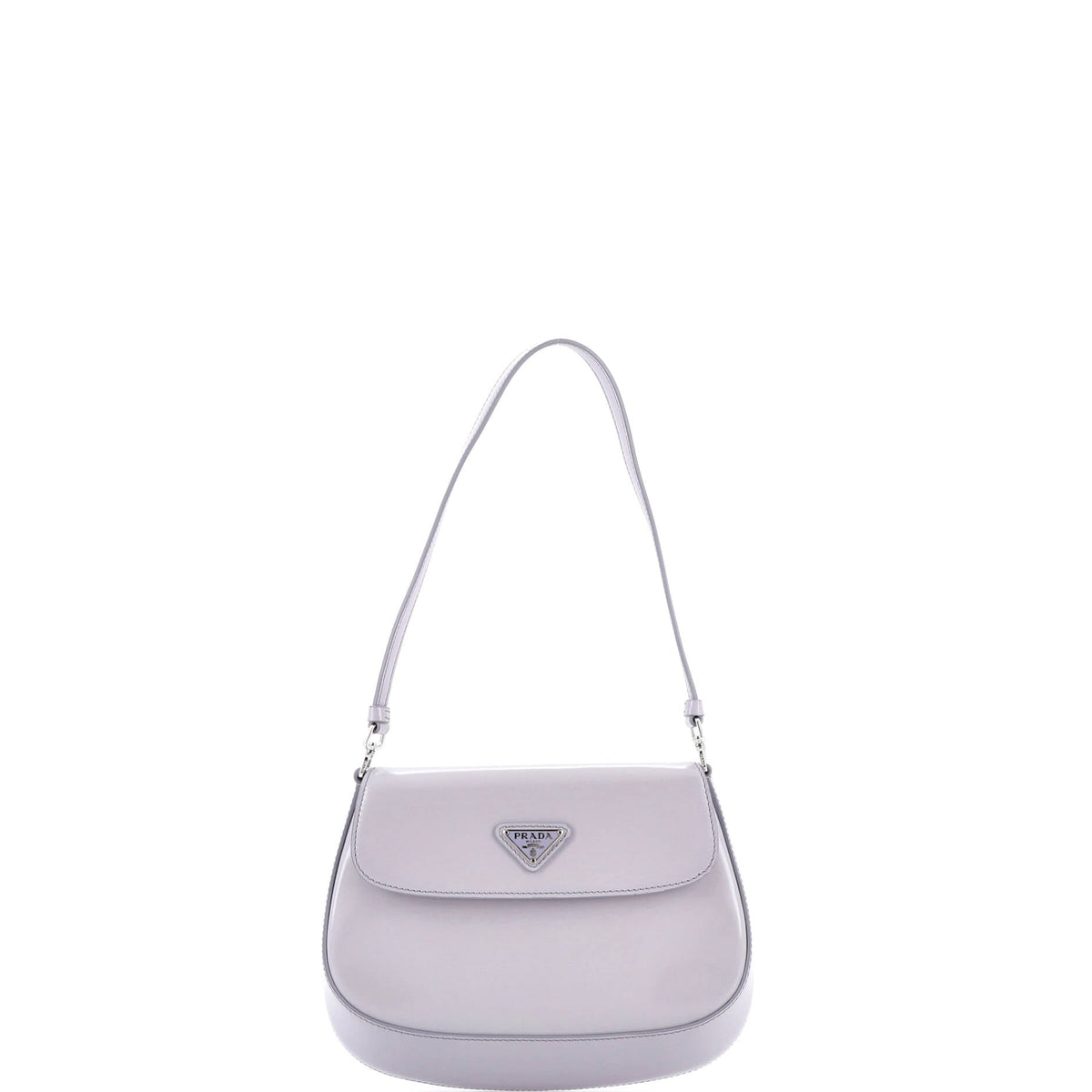 Prada PRADA Cleo Flap Shoulder Bag Spazzolato Leather Small