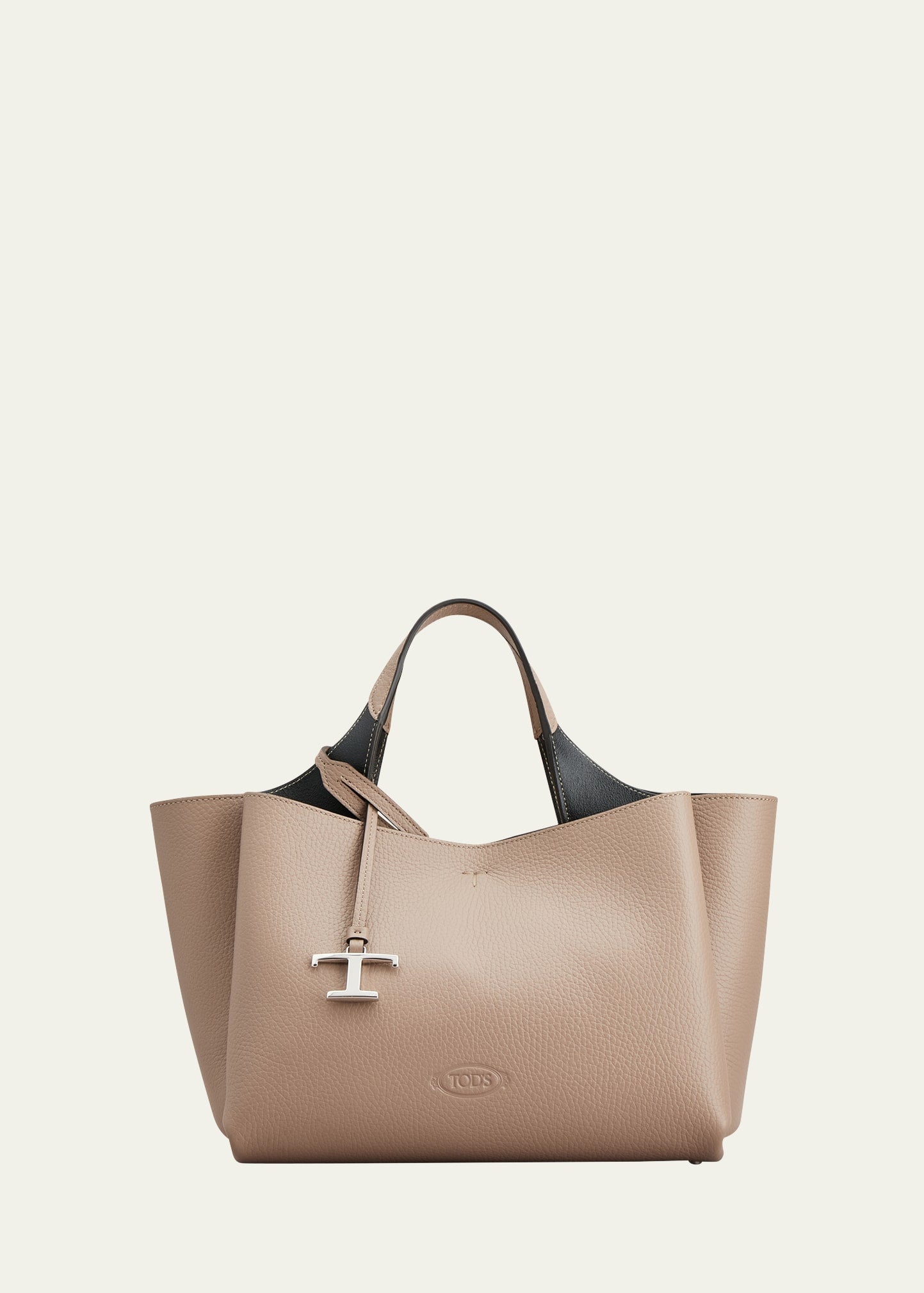 Tod's Mini Grain Leather Top-Handle Bag