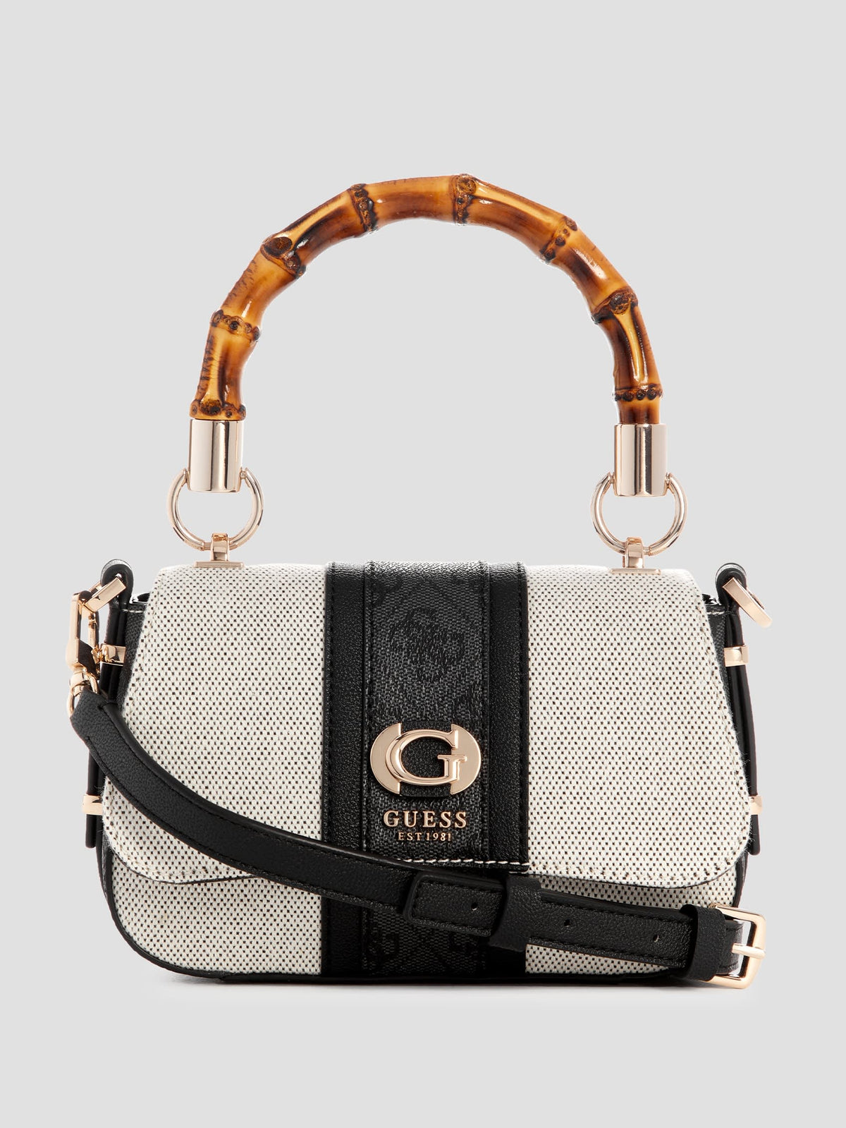 Guess Kerima Bamboo Mini Shoulder Bag