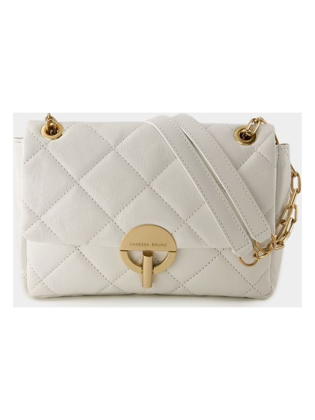Vanessa Bruno Women's Moon Bag in White | 2EVD84 Color V40329
