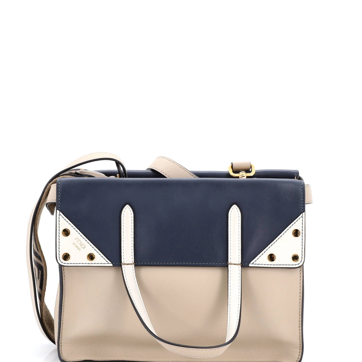 Fendi FENDI Flip Tote Leather Small