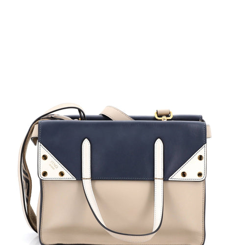 FENDI Flip Tote Leather Small