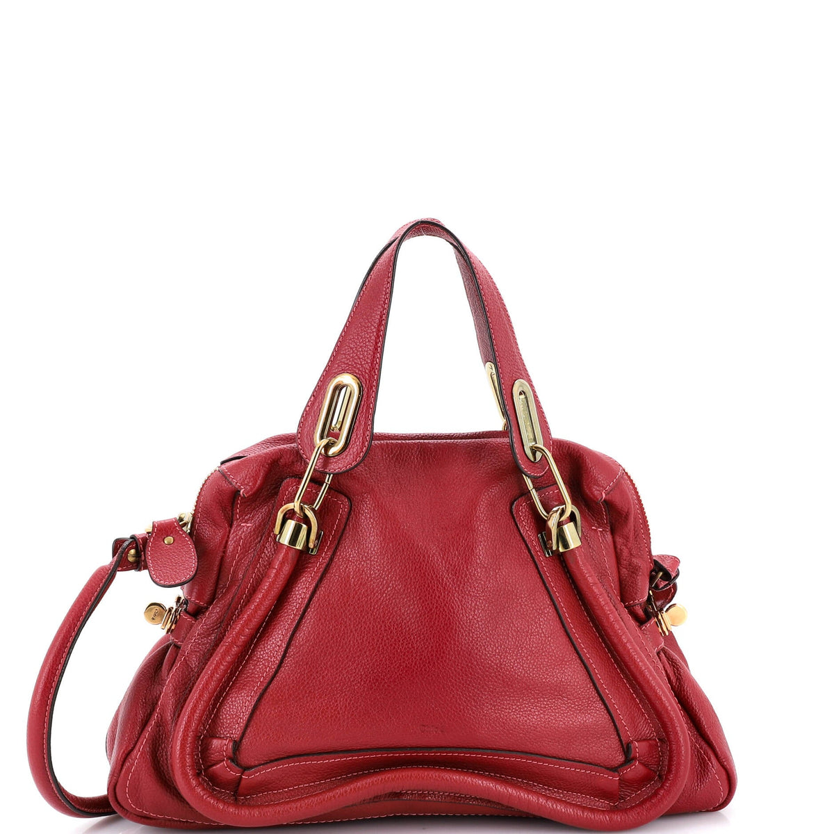 Chloe CHLOE Paraty Top Handle Bag Leather Medium