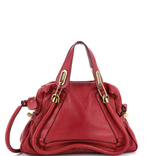 CHLOE Paraty Top Handle Bag Leather Medium
