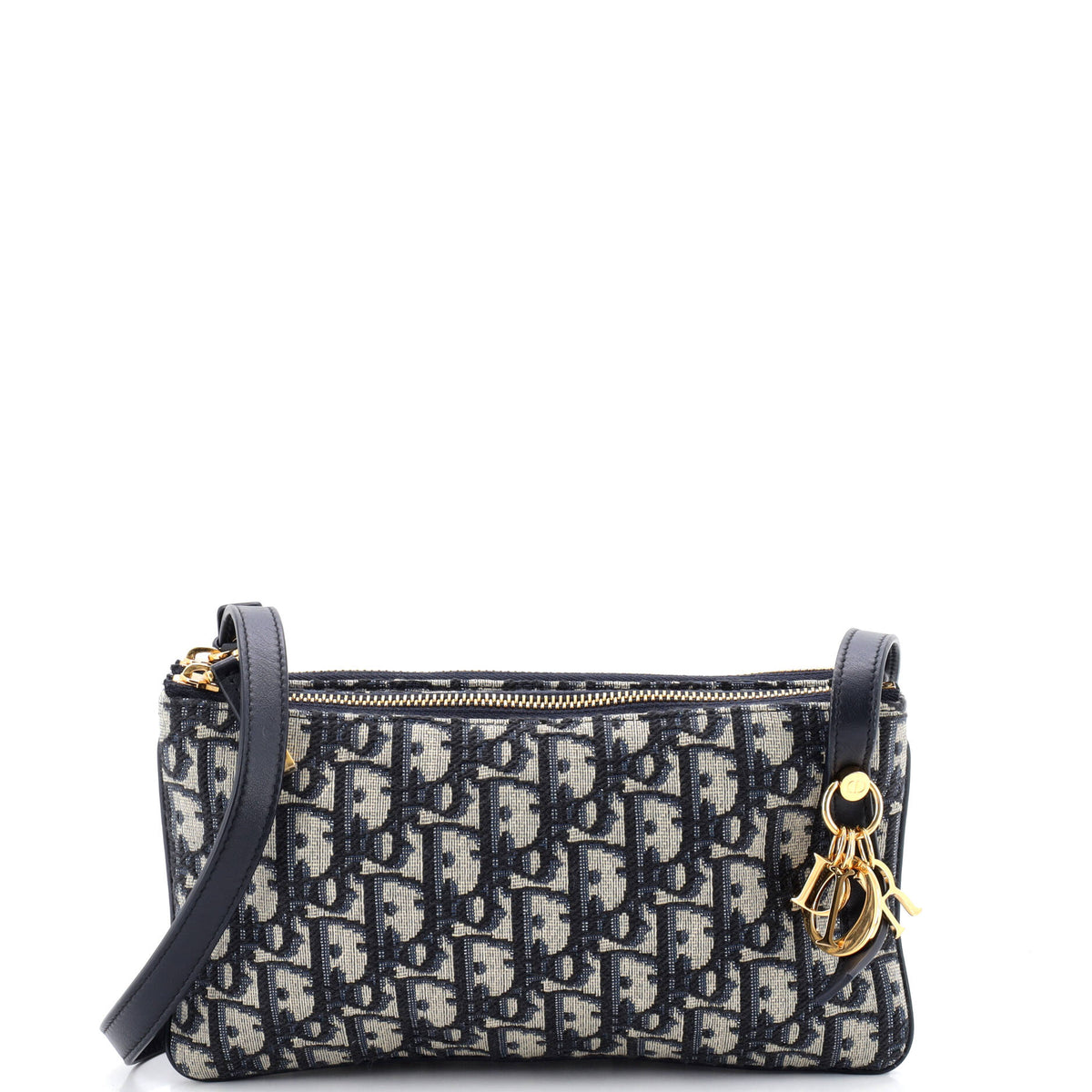 Christian Dior My Dior Duo Shoulder Bag Oblique Canvas Mini