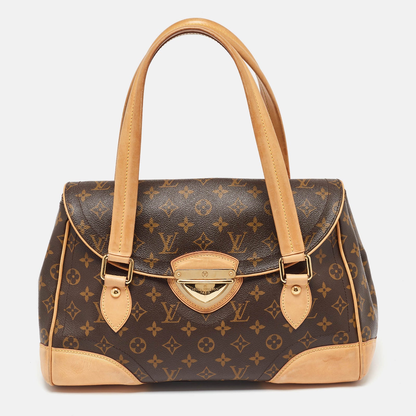 Louis Vuitton Beverly GM-Tasche aus Canvas mit Monogramm