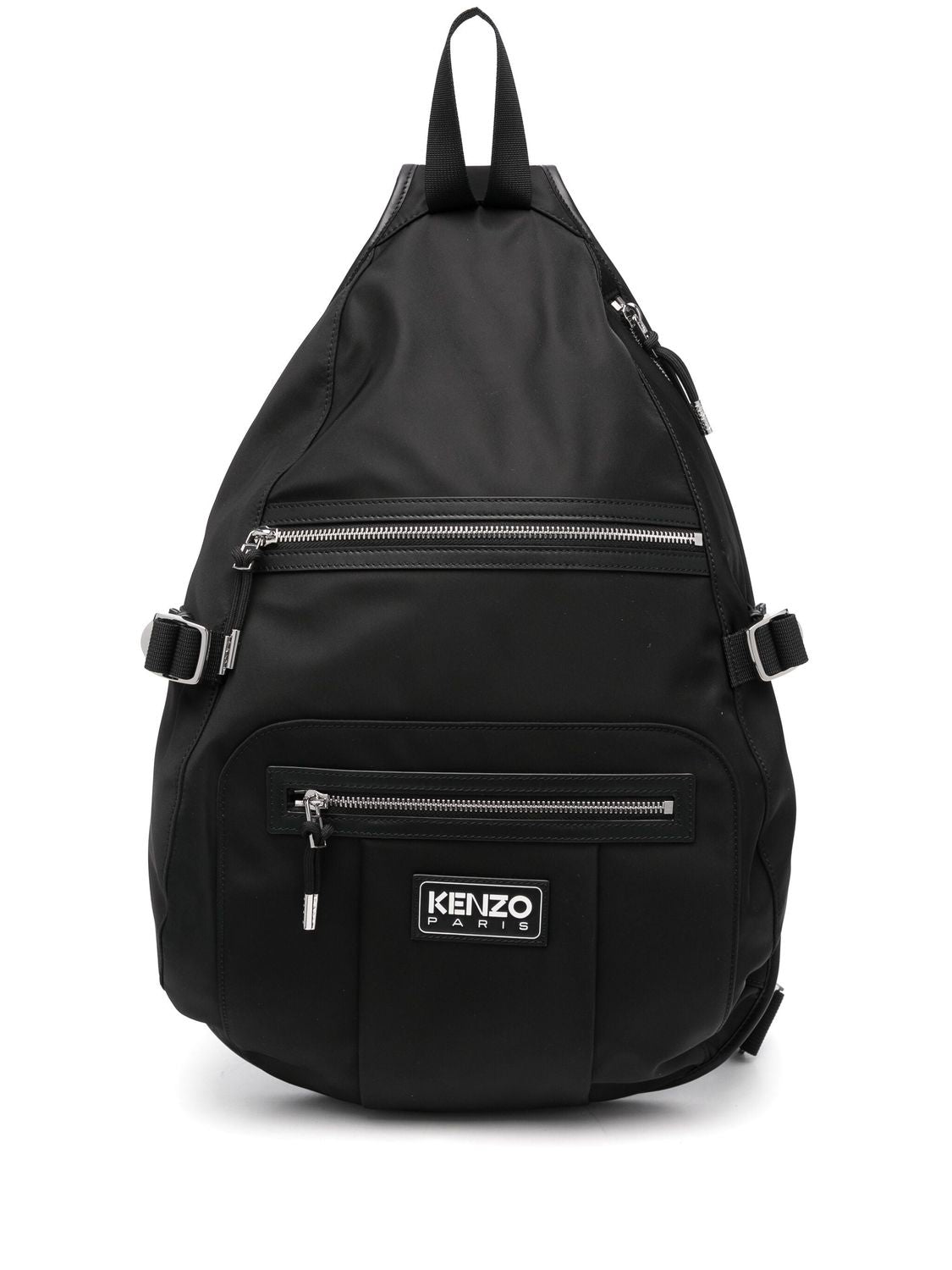Kenzo Men's Logo-Patch Backpack in Black | FE65SA120B1099 Color Black