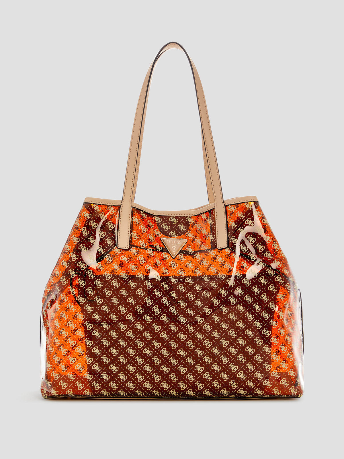 Guess Tuana Clear Quattro G Large Tote