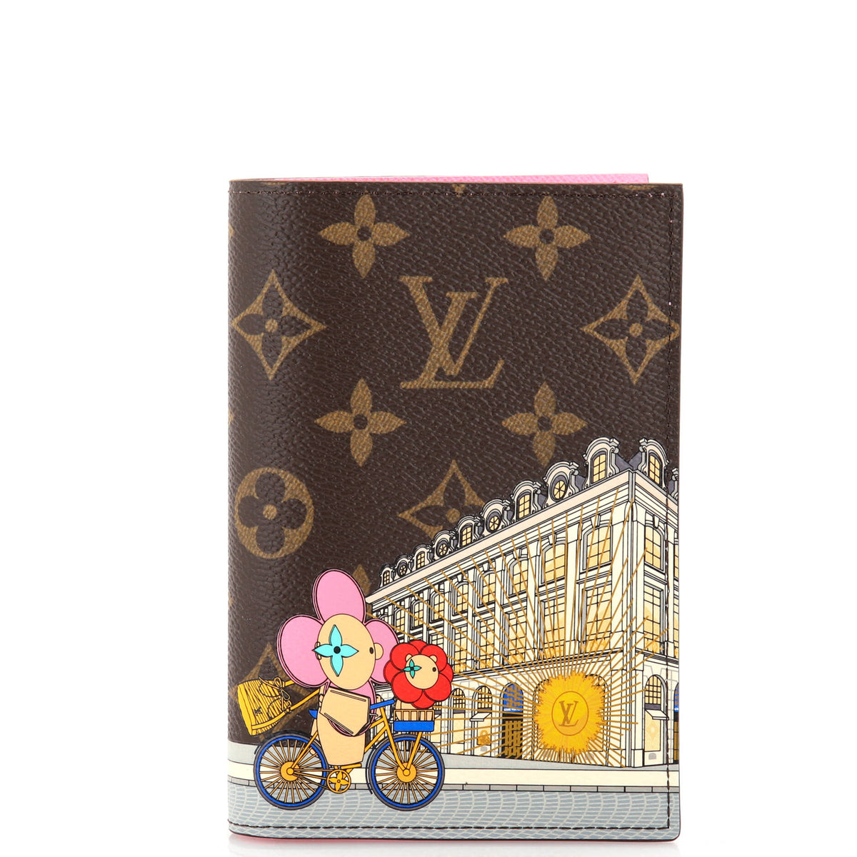 Louis Vuitton Passport Cover Limited Edition Vivienne Xmas Monogram Canvas