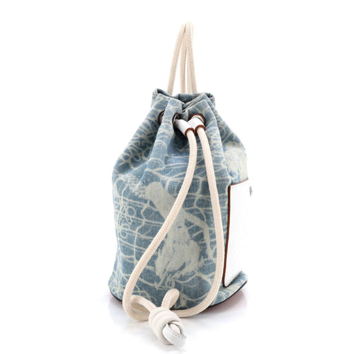 LOEWE Sailor Bucket Backpack Denim