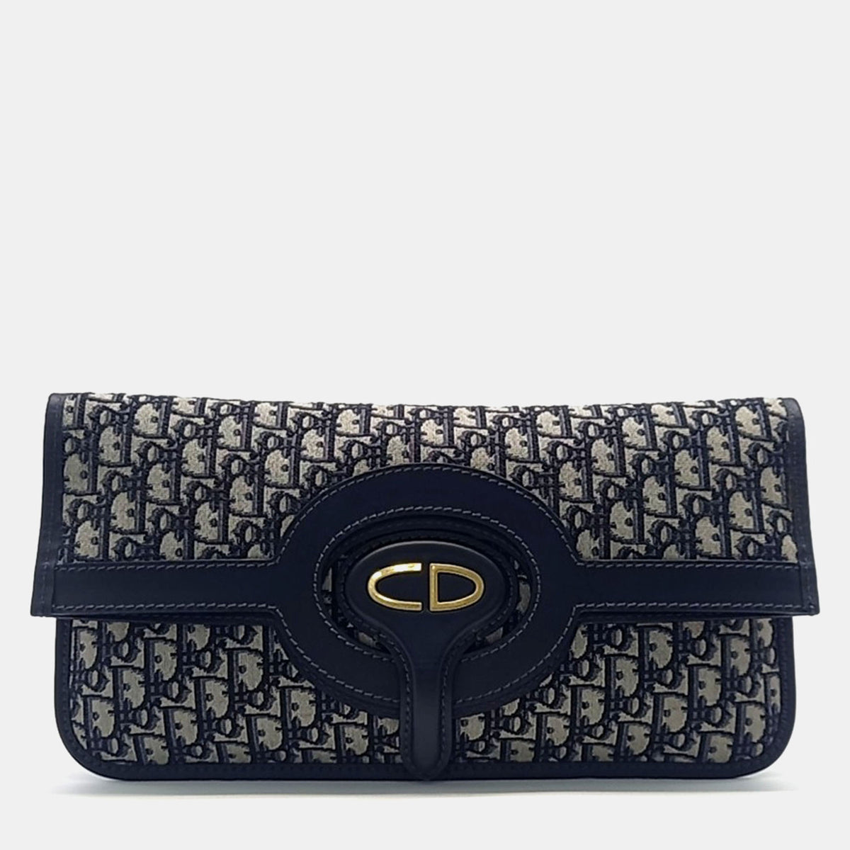 Dior Christian Oblique Folding Clutch