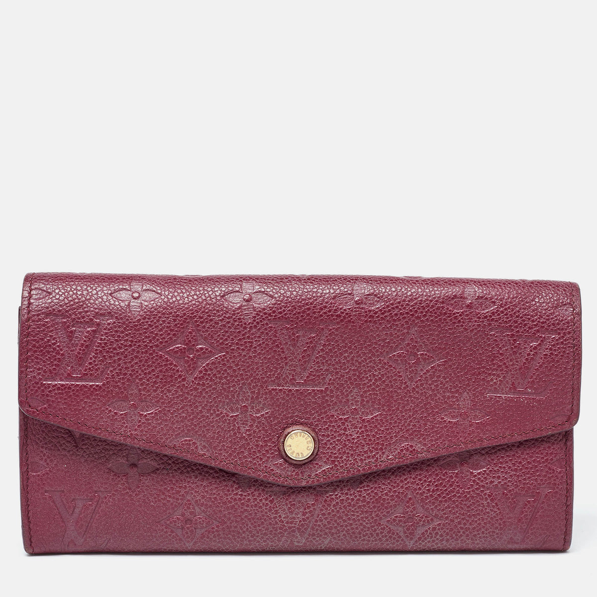 Louis Vuitton Aurore Monogram Empreinte Leather Curieuse Wallet