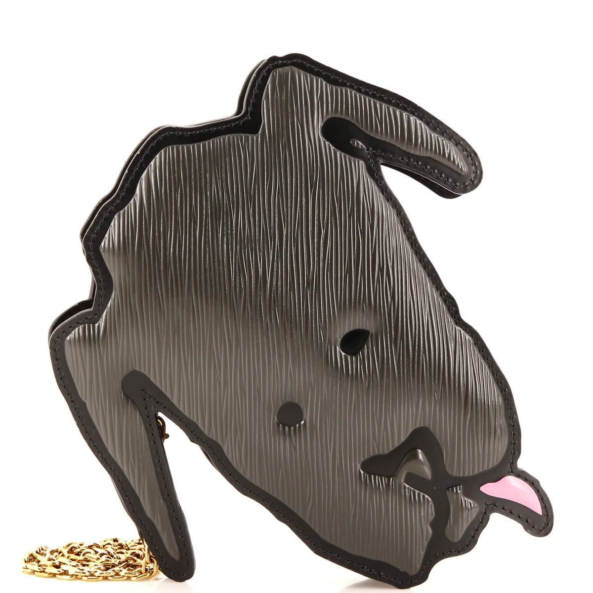 Louis Vuitton Grace Coddington Dog Face Bag Epi Leather and Reverse Monogram Canvas Mini