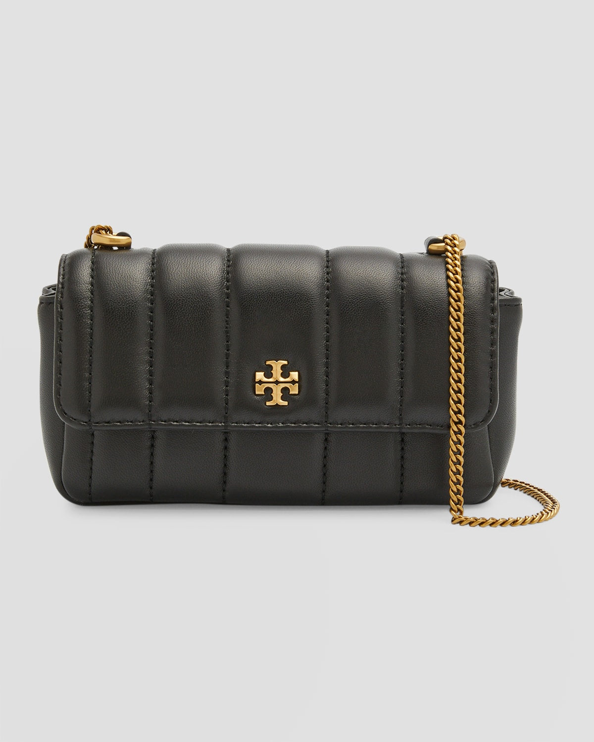 Tory Burch Kira Mini Flap Quilted Leather Shoulder Bag