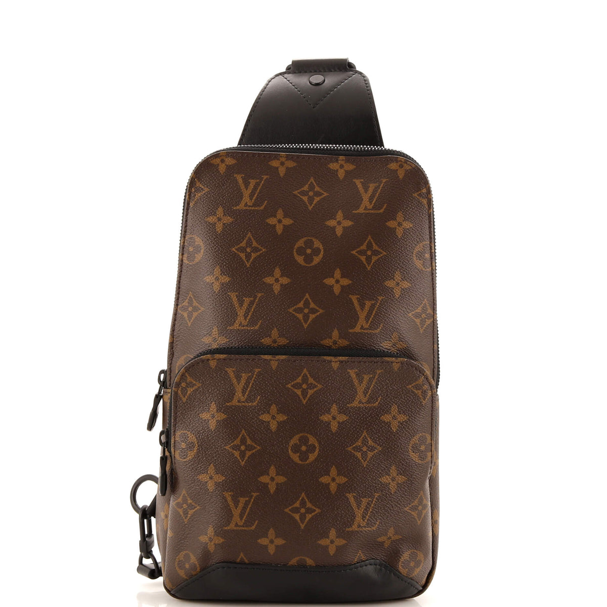 Louis Vuitton Avenue Sling Bag Macassar Monogram Canvas