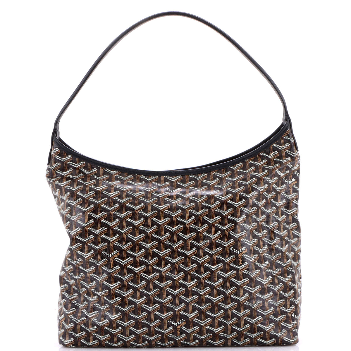 Goyard GOYARD Boheme Hobo Coated Canvas