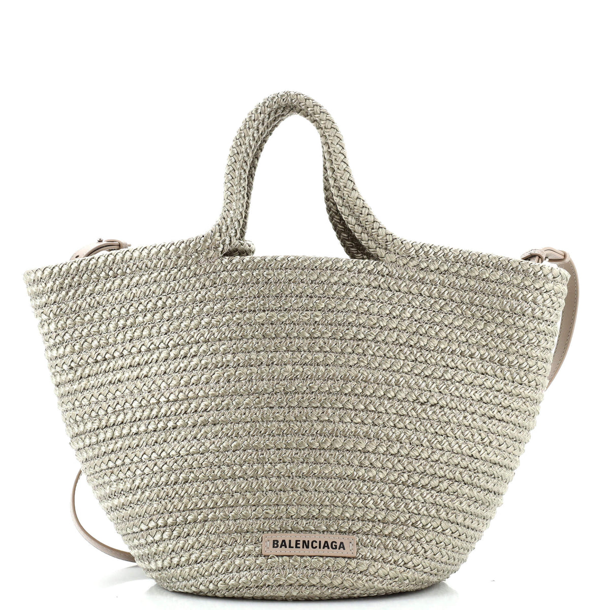 Balenciaga Ibiza Basket Tote Nylon Cord Medium