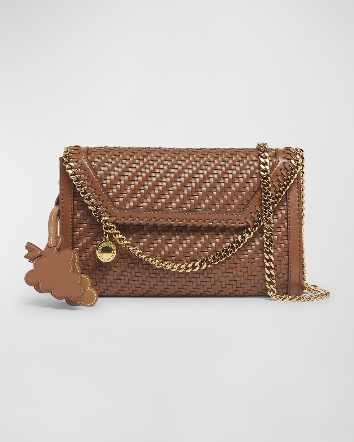 Stella McCartney Falabella Mini Eco Woven Crossbody Bag