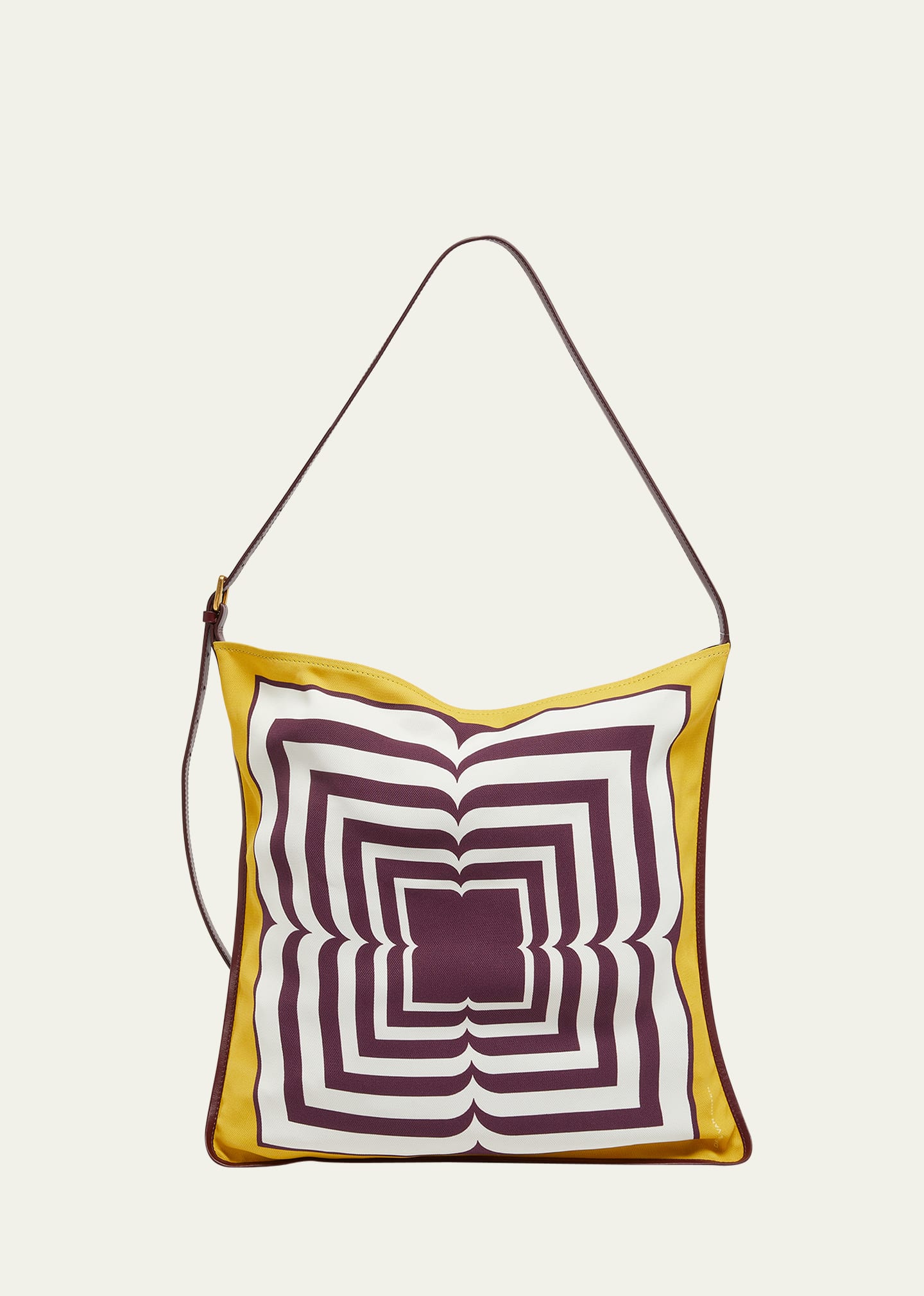 Dries Van Noten Scarf Pattern Shoulder Bag