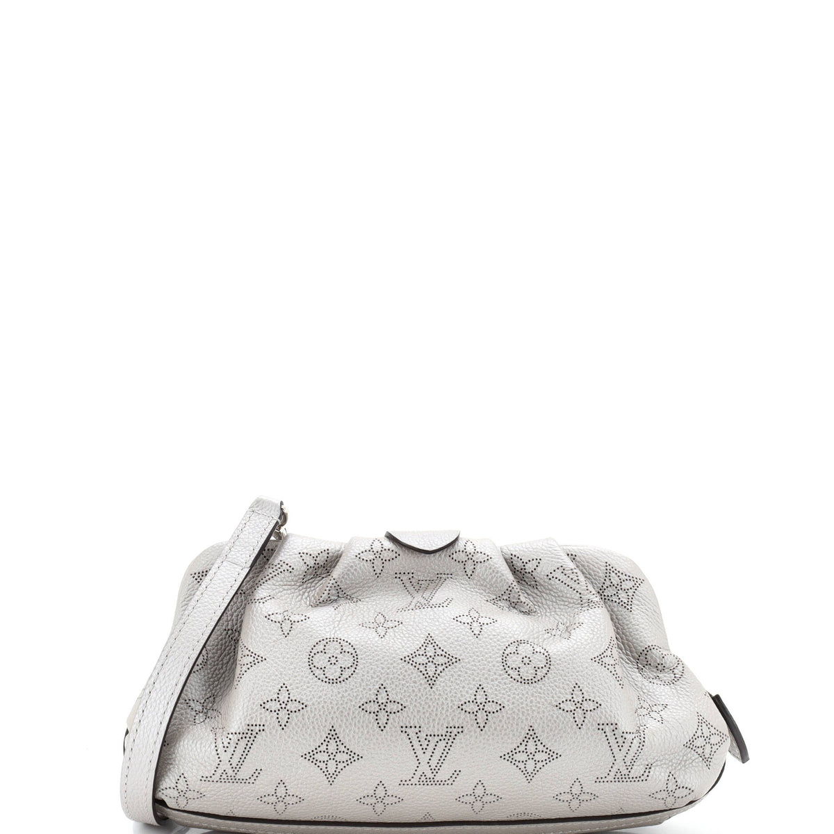Louis Vuitton Scala Pouch Bag Mahina Leather Mini