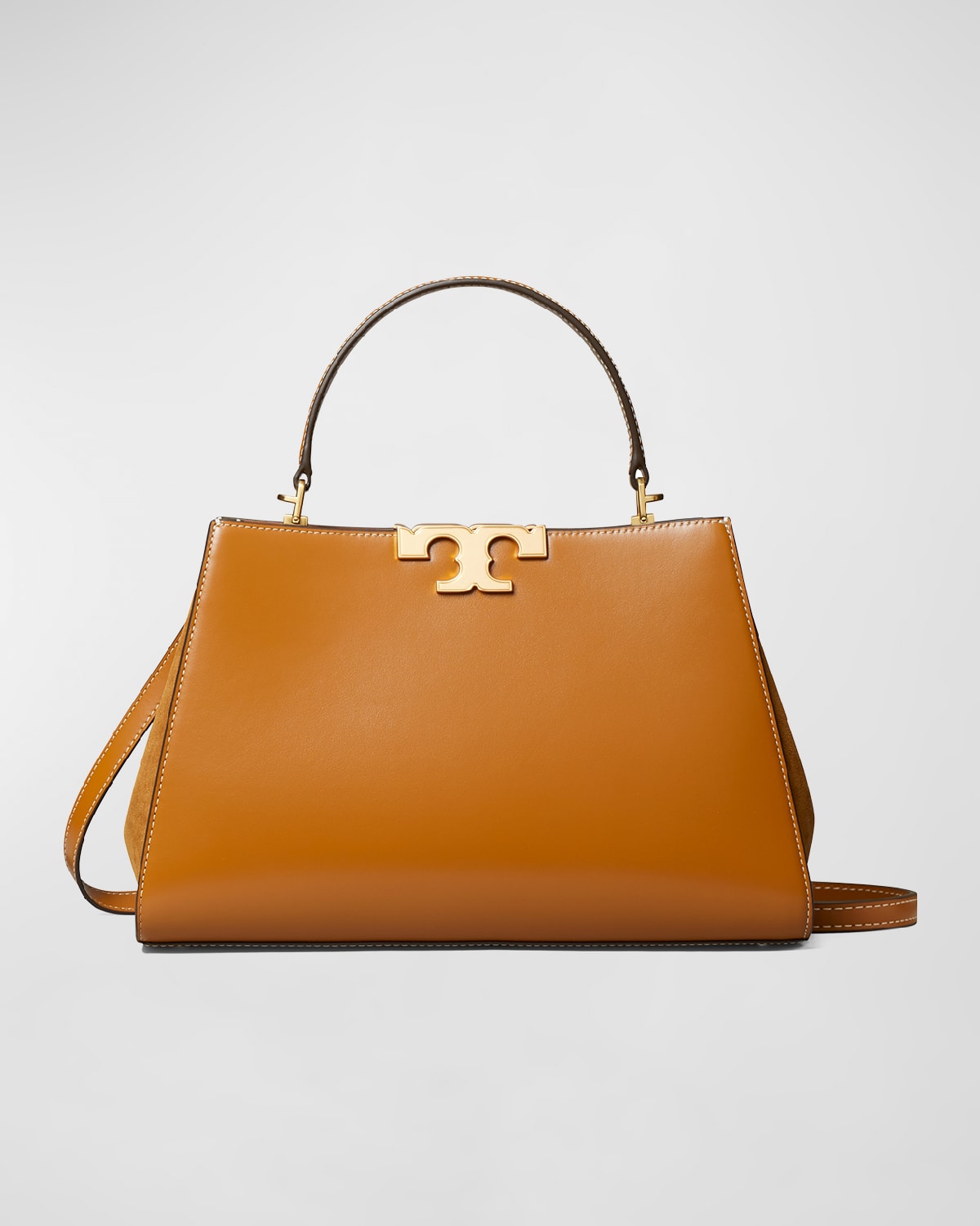 Tory Burch Eleanor Calf Leather Satchel Bag