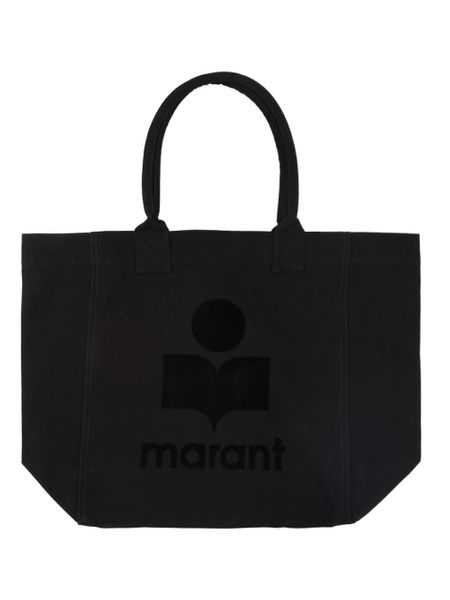 Isabel Marant Women's Yenky Tote Bag in Black | PM0001FA Color A1X18M Color 01BK