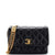 CHANEL Multistrand Chain Flap Bag Gestepptes Lammleder Mini