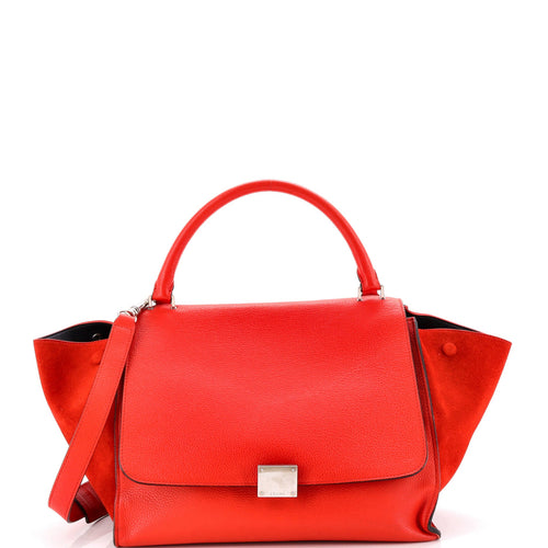 CELINE Trapeze Bag Leather Medium
