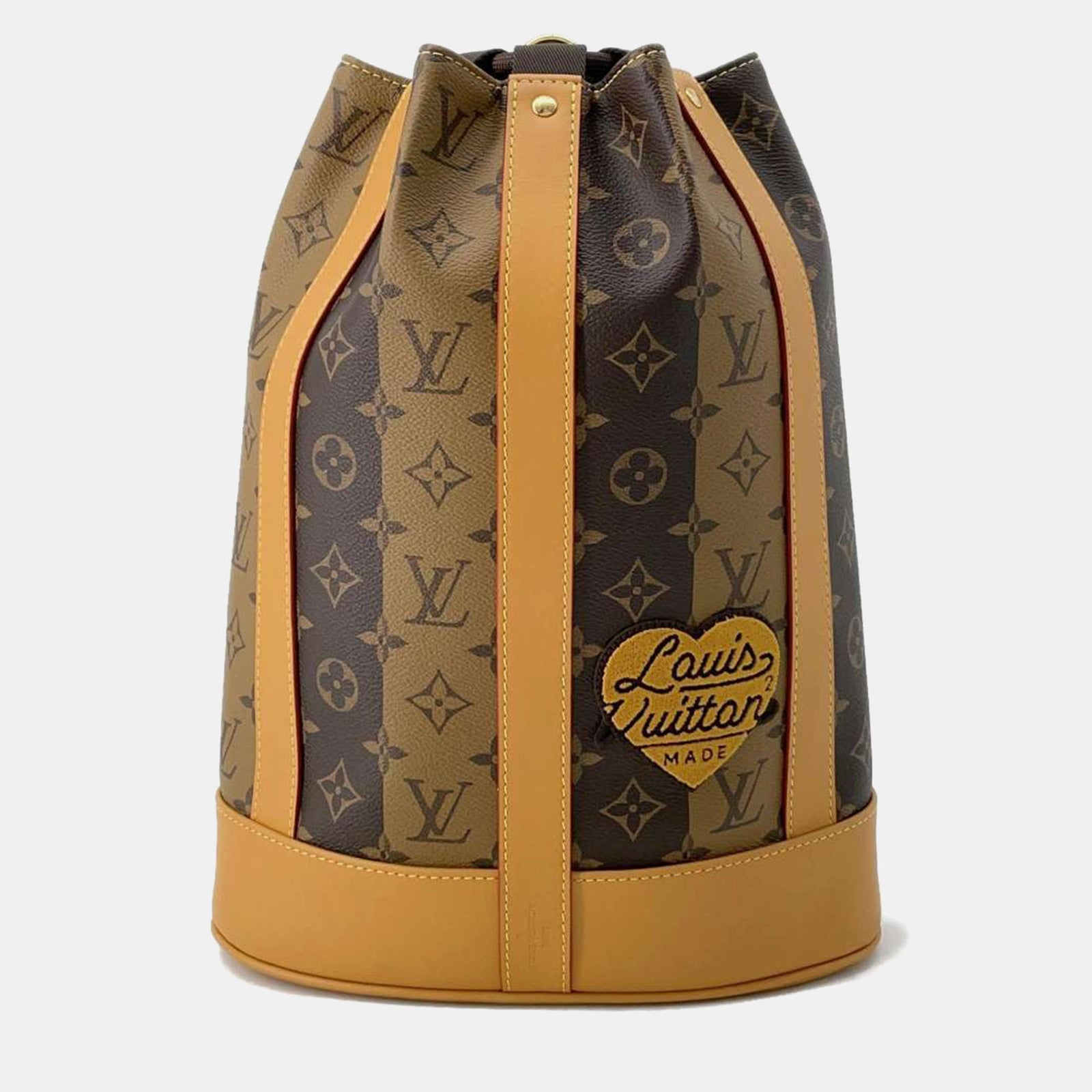 Louis Vuitton x Nigo Brown Monogram Reverse Randonnee Rucksack