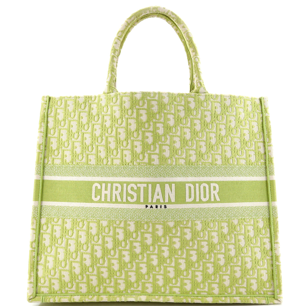 Christian Dior Book Tote Oblique Canvas Large