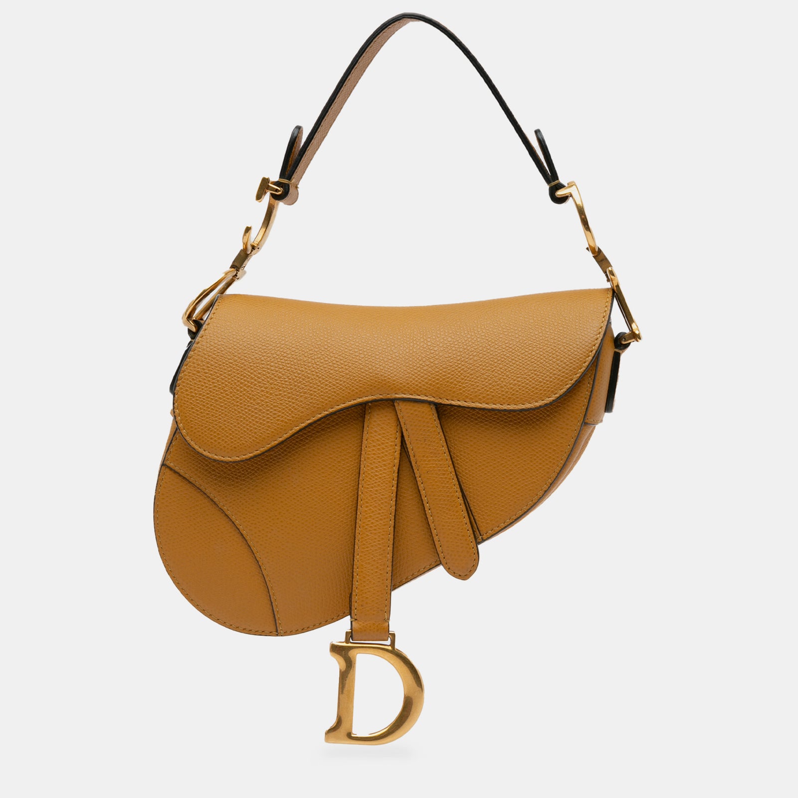 Dior Mini Grained Calfskin Saddle Bag