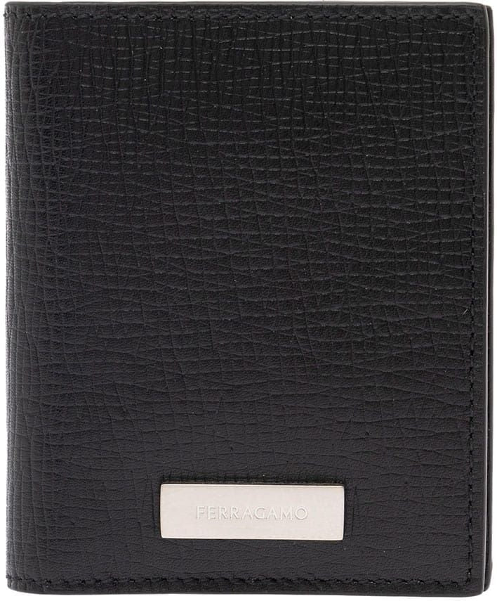 Ferragamo Men's Card Wallet in Black | Size UNICA | 6612210763257