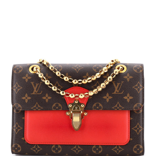 Victoire Handbag Monogram Canvas and Leather