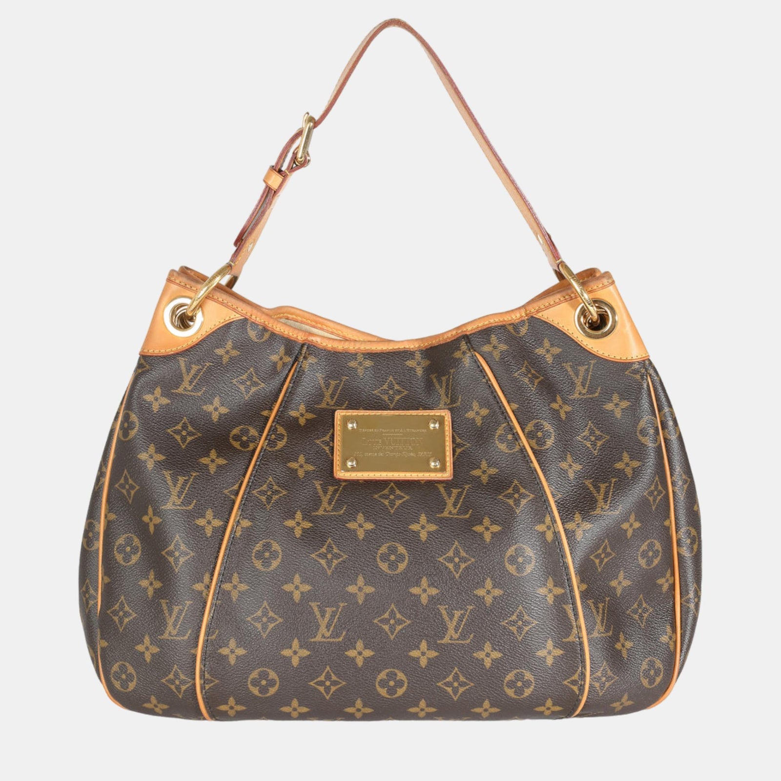 Louis Vuitton Galliera PM Hobo-Tasche aus Canvas mit Monogramm in Braun