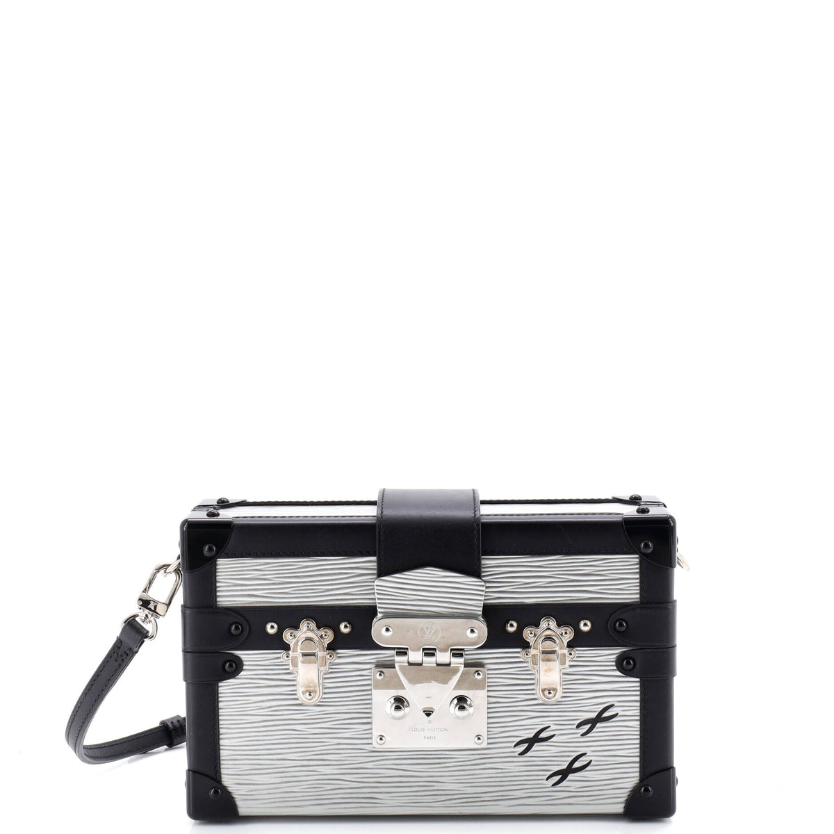 Louis Vuitton Petite Malle Handbag Epi Leather