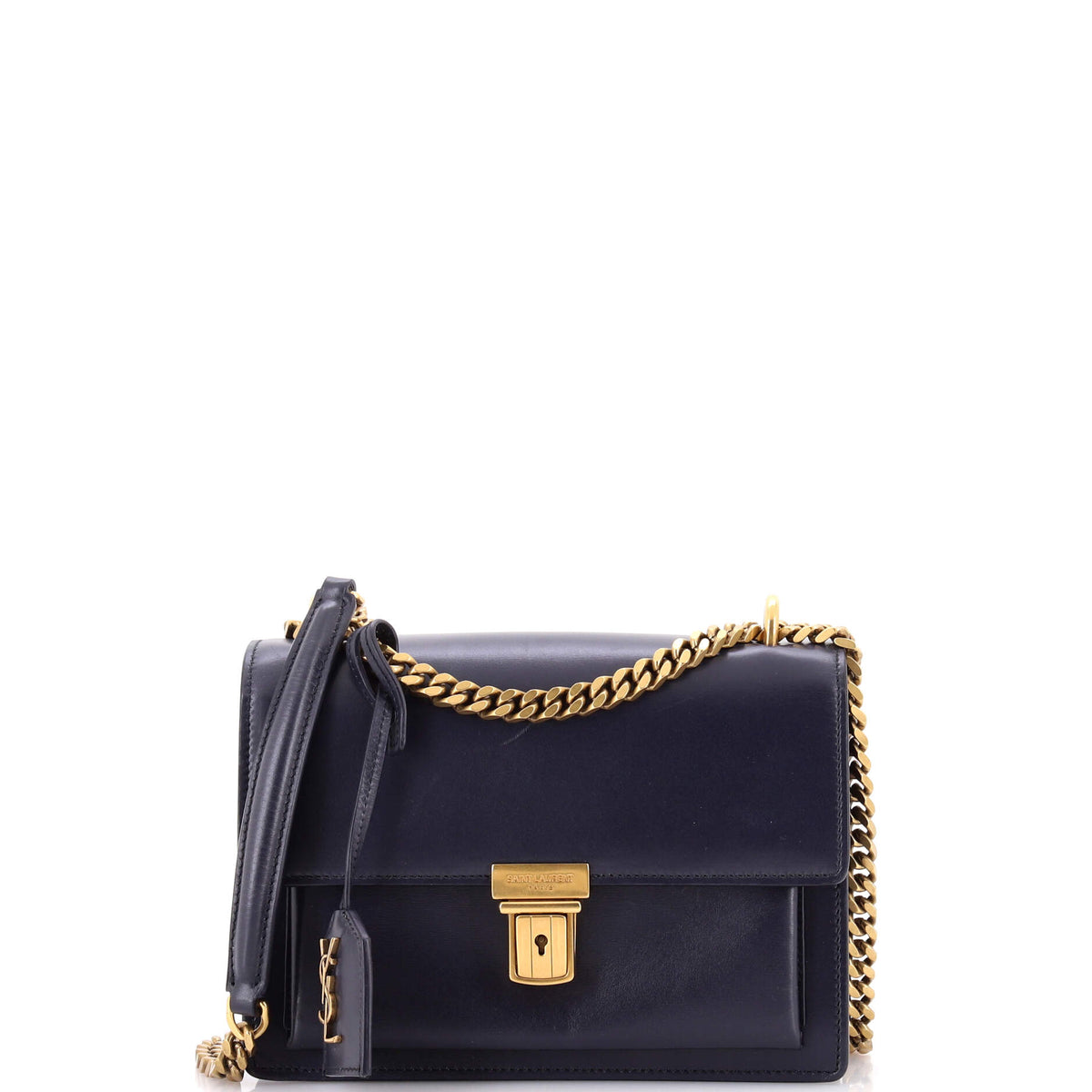 Saint Laurent High School Satchel Leather Small