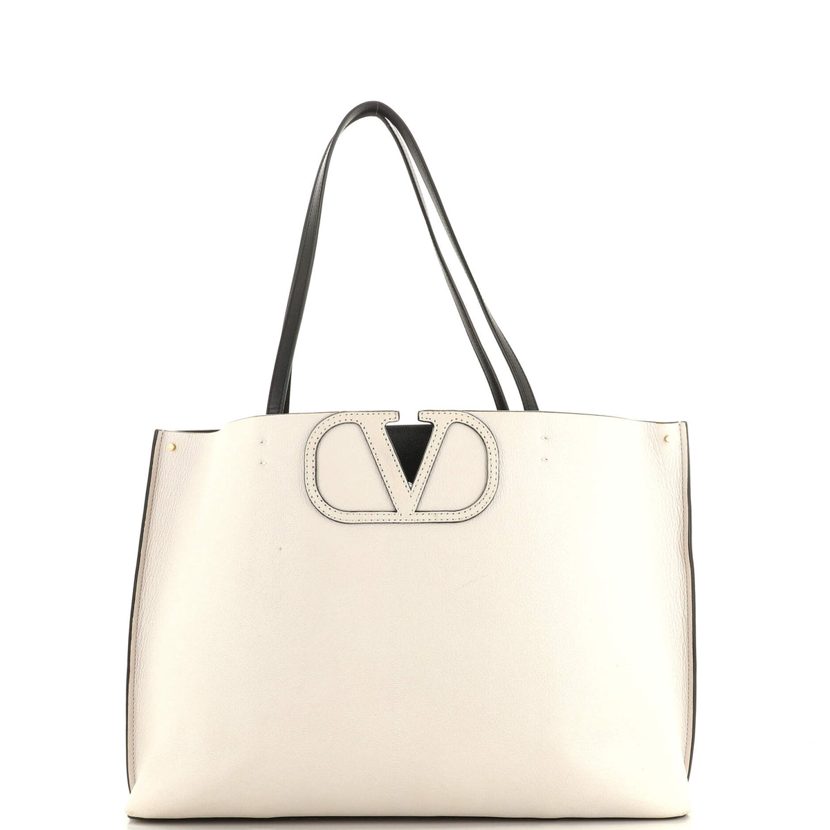 Valentino Garavani VALENTINO GARAVANI VLogo Tote Leather Large