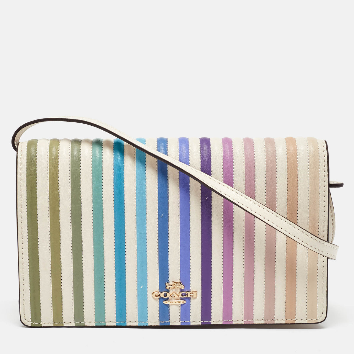 Coach Multicolor Leather Hayden Crossbody Bag
