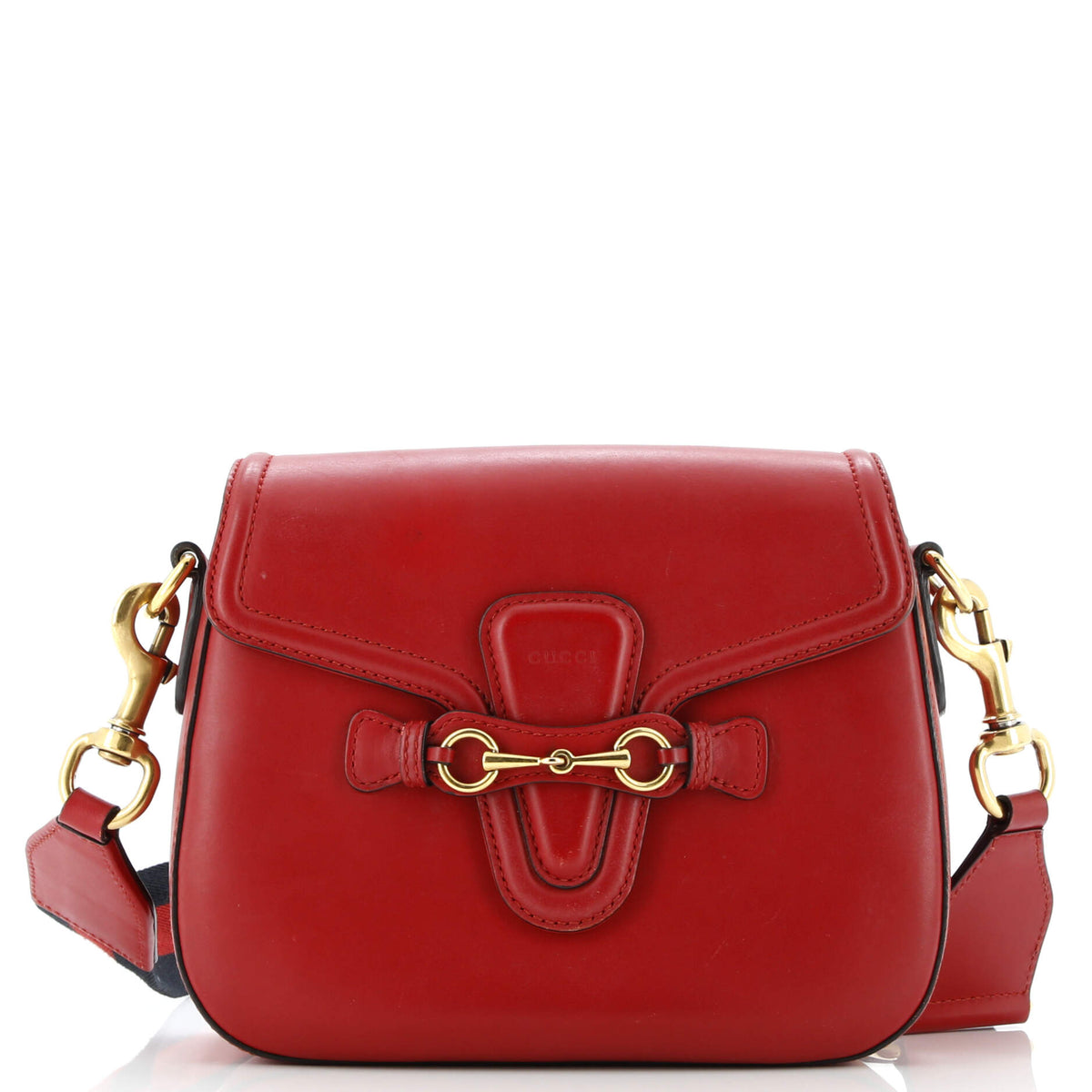 Gucci GUCCI Lady Web Shoulder Bag Leather Medium