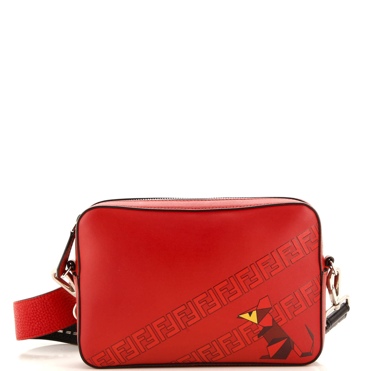 Fendi FENDI Camera Bag Chinese New Year Edition Printed Leather Medium