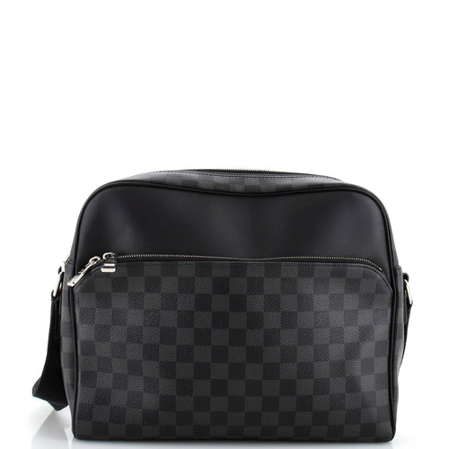 Dayton Reporter Bag Damier Graphite MM