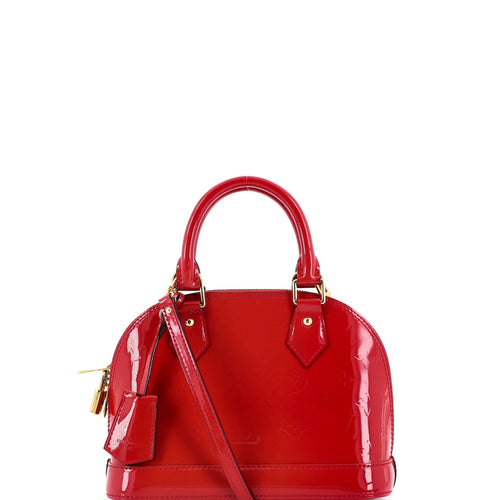 Alma Handbag Monogram Vernis BB