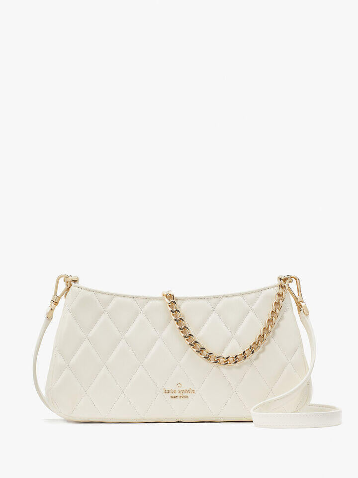 Kate Spade Au Carey Smooth Quilted Leather Convertible Crossbody