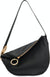 Women's Knight Leather Medium Bag in Black | 8075255148059 Color A1189