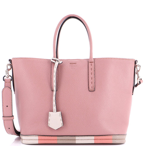 FENDI Selleria Convertible Tote Leather Medium