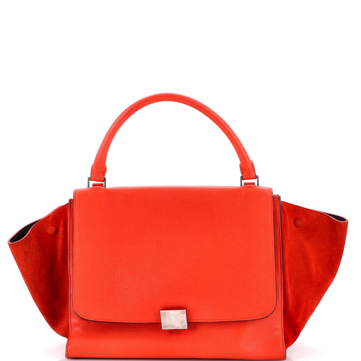Celine CELINE Trapeze Bag Leather Medium